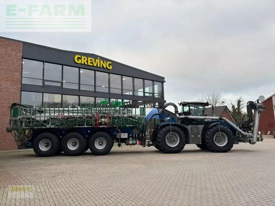 Esparcidor - Claas - xerion 4000 & kaweco schwanenhals tridem