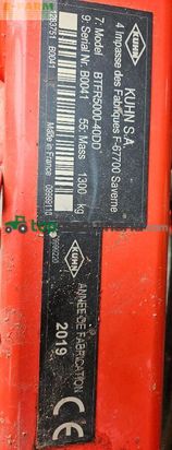 Combinado de siembra - Kuhn - hr5004dr+btfr5000-40dd+tf1512