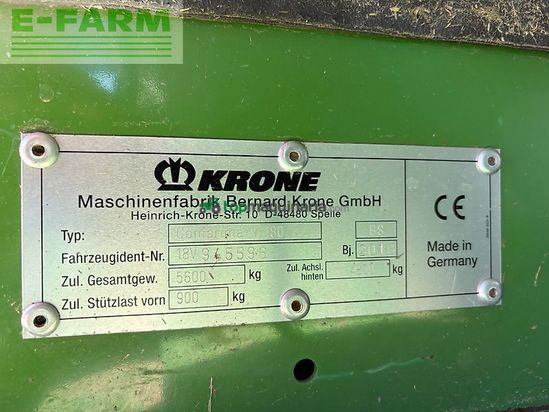 Empacadora gigant - Krone - comprima v 180 xc