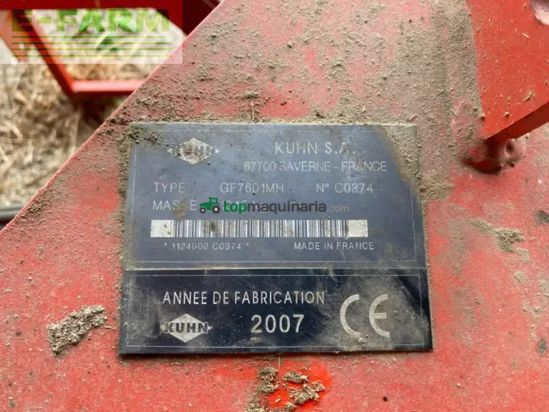 Henificador - Kuhn - gf7601mh