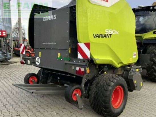 Empacadora gigant - Claas - variant 560 rc trend claas run