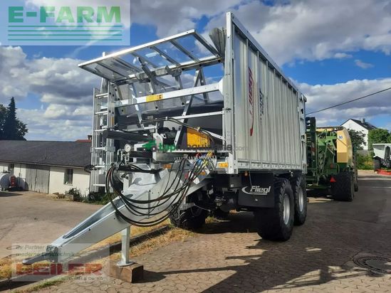 Cinta transportadora de forraje - Fliegl - asw 190 fox 27m³