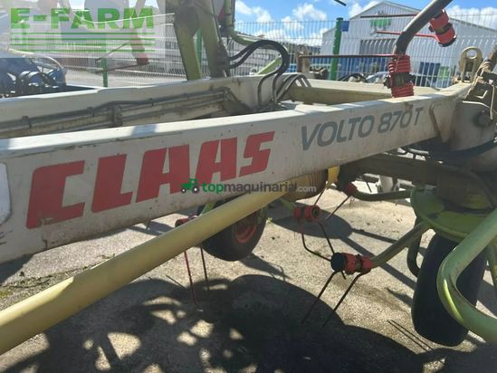 Henificador - Claas - faneuse volto 870t