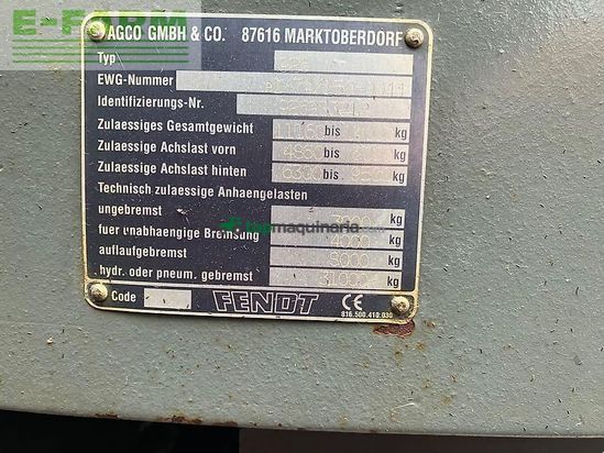 Tractor agrícola - Fendt - 926