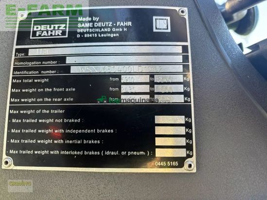 Tractor agrícola - Deutz-Fahr - agrotron m600