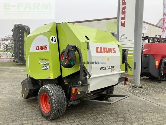 Empacadora gigant - Claas - rollant 355 rc