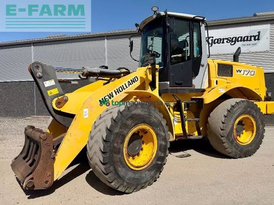 Minicargadora - New Holland - w 170