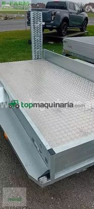 Remolqu agrícola - Pongratz - baumaschinenanhänger pmt 4060/18t 3500kg
