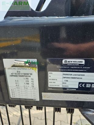 Henificador - New Holland - prorotor l640t