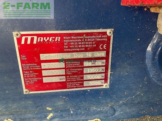 Remolqu esparcidor - Siloking - 16 m³ selbstfahrer
