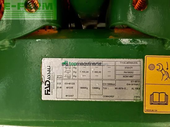 Atomizador - John Deere - m740 trailersprøjte