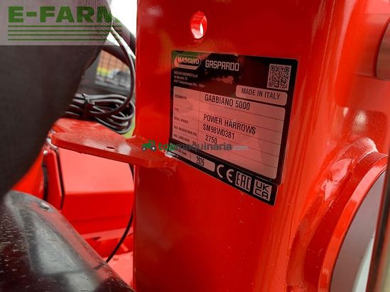 Grada rotativa - Maschio - gabbiano super 5000