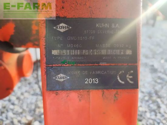Cortacésped manual - Kuhn - gmd 3510