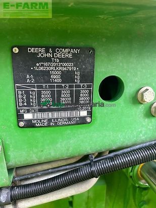 Tractor agrícola - John Deere - 6230r / 6r230