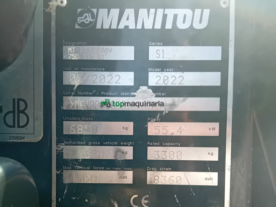 MANITOU MT733 EASY 75D