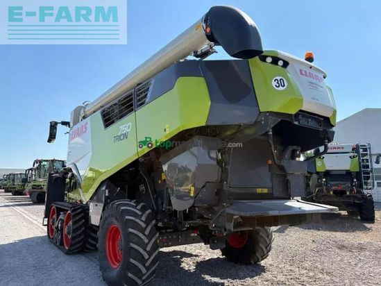 Cosechadora de Cereal - Claas - trion 750 terra trac