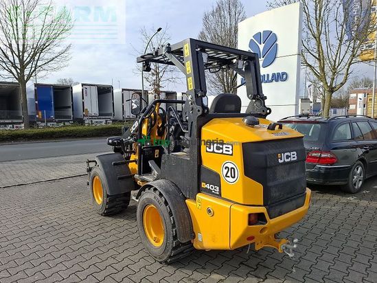 Minicargadora - JCB - 403 plus mit schutzdach