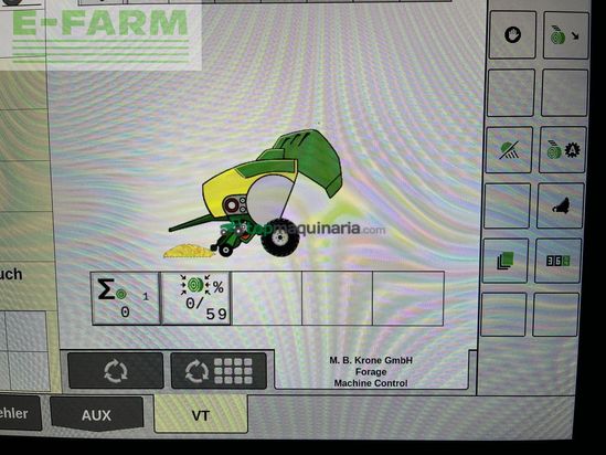 Empacadora gigant - Krone - comprima v 150 xc plus