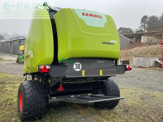 Empacadora gigant - Claas - variant 480 rc pro