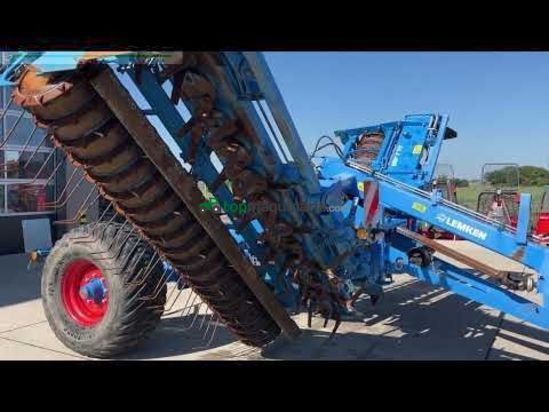 Grada rotativa - Lemken - zirkon 12 mit fahrwerk