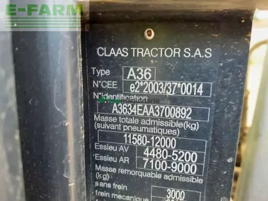 Tractor agrícola - Claas - arion650cmat