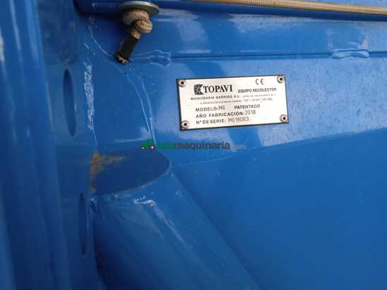 Paraguas recolector de almendras TOPAVI modelo M6 Hidro 2010