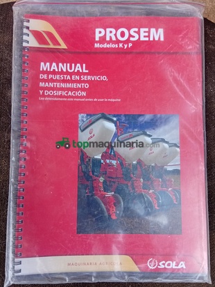Sembradora monograno de precisión - Sola - Prosem K 7 cuerpos