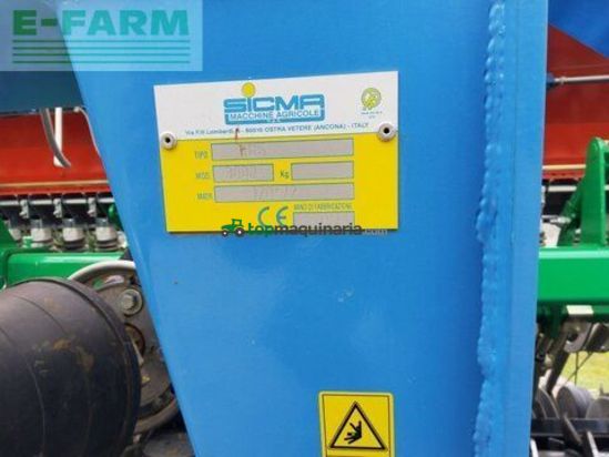 Sembradora - Sicma - ers 3000 + seedstar rsm 310 ds