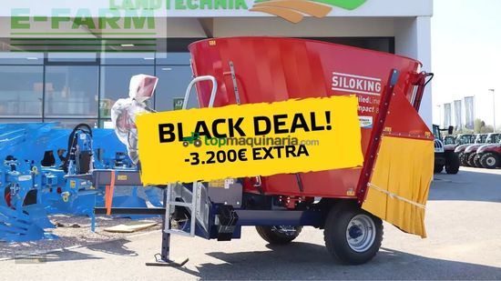 Remolqu esparcidor - Siloking - kompakt 8m³