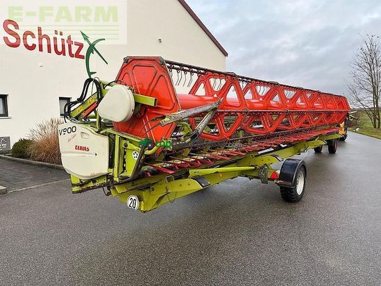 Cabezal - Claas - schneidwerk v900 mit wagen und rapsausrüstung