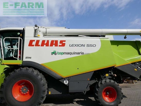 Cosechadora de Cereal - Claas - lexion 550