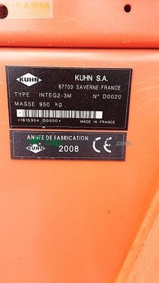 Sembradora - Kuhn - combiliner integra gii + hrb 3