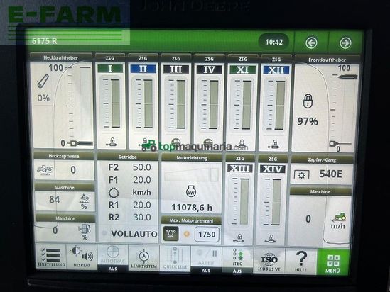 Tractor agrícola - John Deere - 6175r