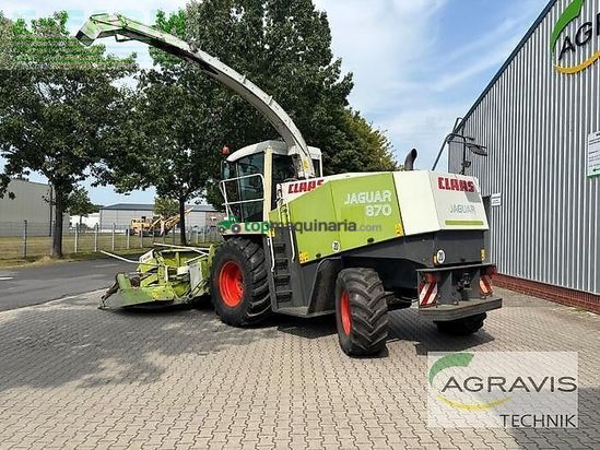 Cosechadora de Cereal - Claas - jaguar 870