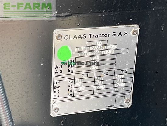 Tractor agrícola - Claas - traktor axos 240 advanced kons