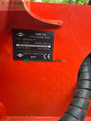 Cortacésped manual - Kuhn - gmd10030 et 3525