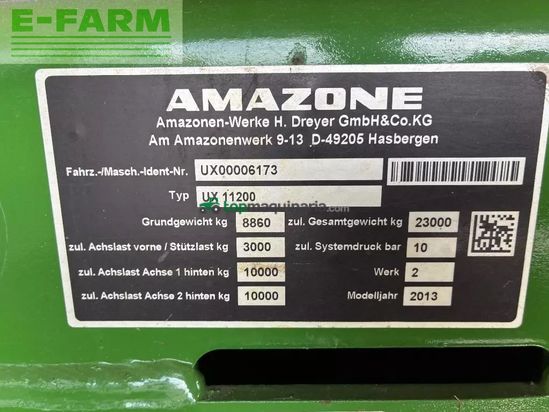Atomizador - Amazone - ux 11200