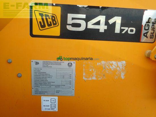 Telescopica - JCB - 541-70 agri plus