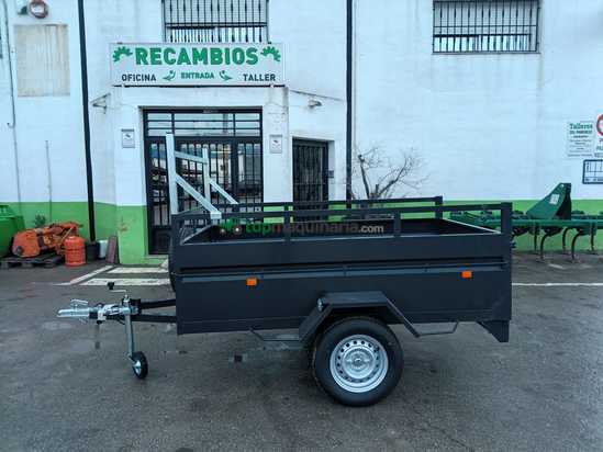 Remolque caja fija 2200x1300x500x200 1 eje