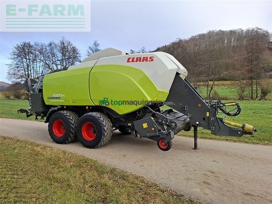 Empacadora gigant - Claas - quadrant 5300 fc