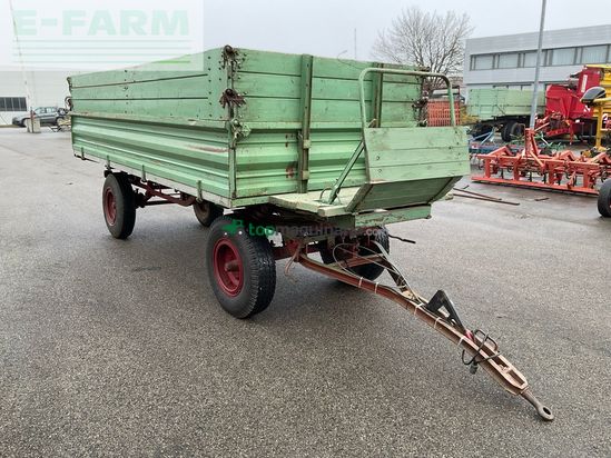 Remolqu agrícola - Brantner - Zweiachs Anhänger 4500x1850x950