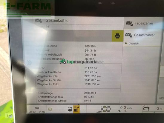 Cosechadora de Cereal - Claas - lexion 5400