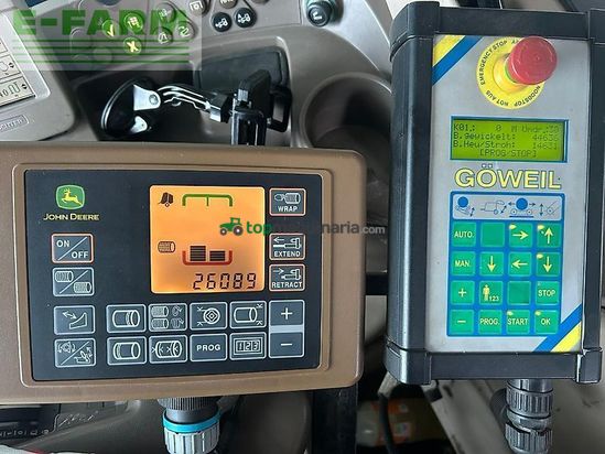 Empacadora gigant - John Deere - v461m mit göweil g5040