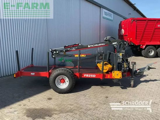 Remolqu agrícola -  - ftg rückewagen fb25d + fb42l
