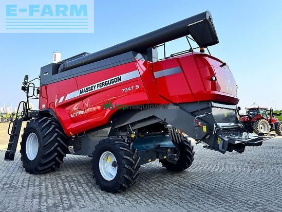 Cosechadora de Cereal - Massey Ferguson - mf 7347 s mcs activa t4