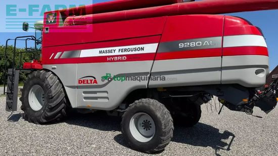 Cosechadora de Cereal - Massey Ferguson - 9280 delta hybrid 4wd-30 fods
