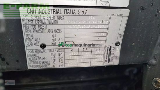 Tractor agrícola - New Holland - t5.110 dynamic command (stage v)