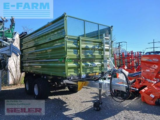 Volquet - Fliegl - tdk 140 vr fox + hydr. rückwand 18m³