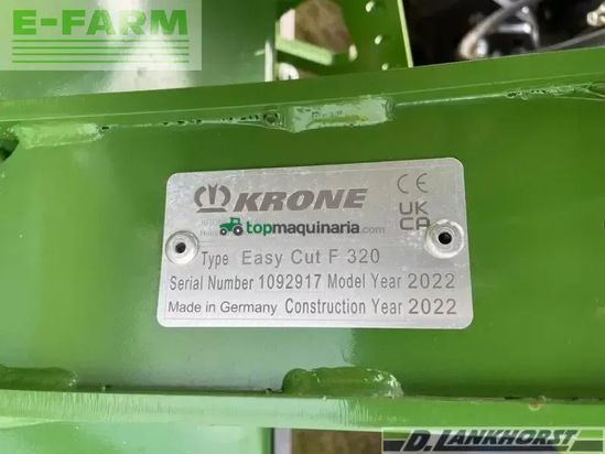 Cortacésped manual - Krone - easycut f 320 (gen.3)