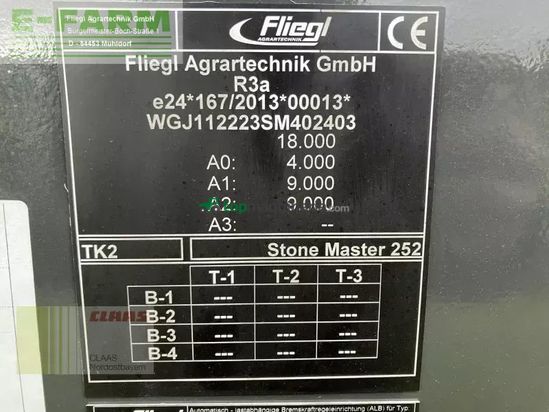Volquet - Fliegl - stone master 252 profi tandem